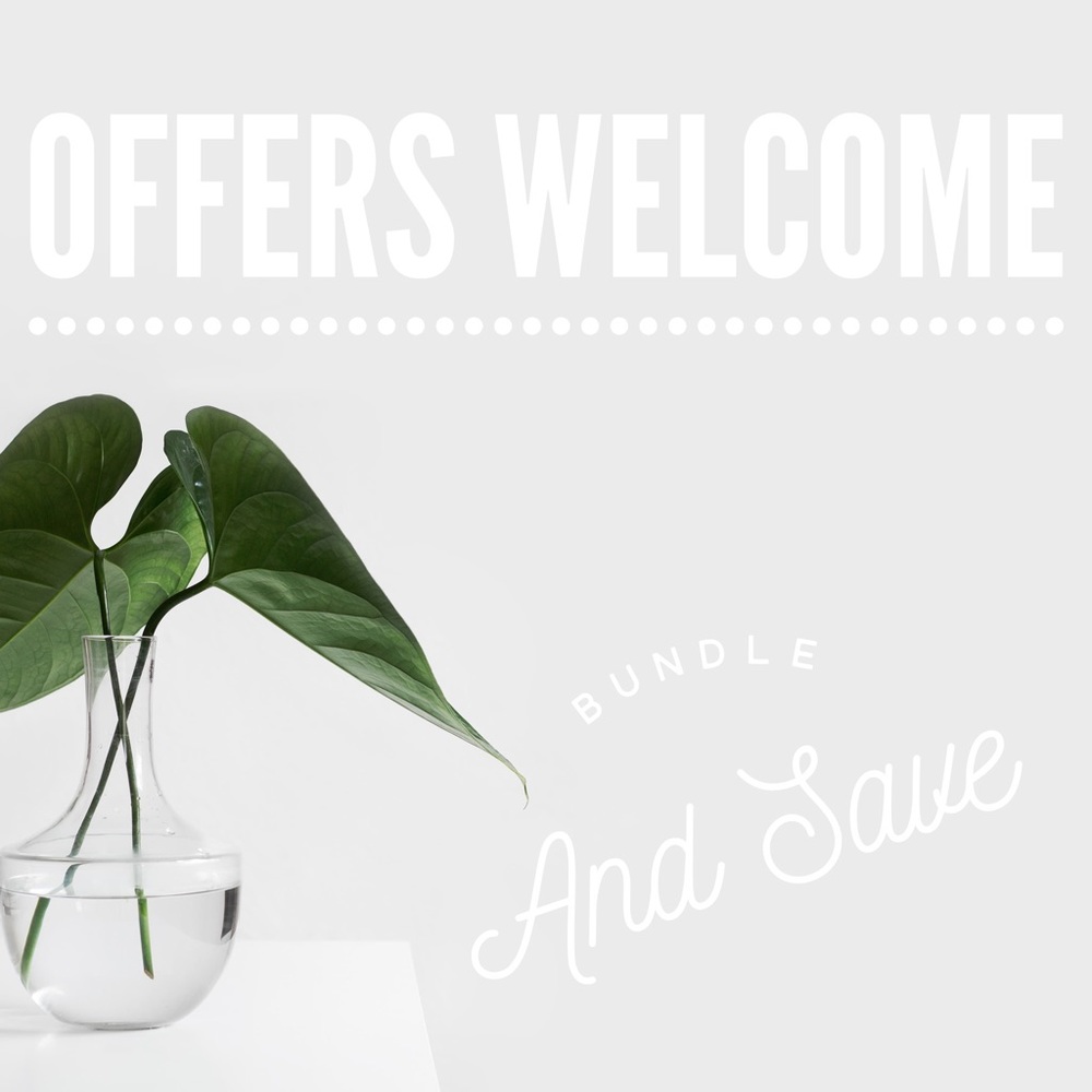 Offers Welcome! 🌟🌟🌟